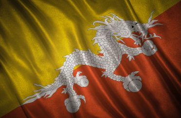 Flag of the Bhutan